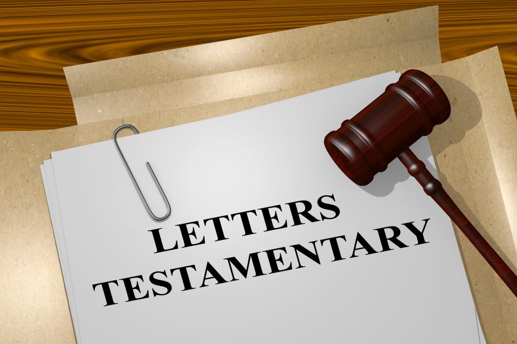 Letters Testamentary is the official title of the court order issued by a probate court, authorizing the executor or personal representative to distribute assets from the estate of a person who has passed away.